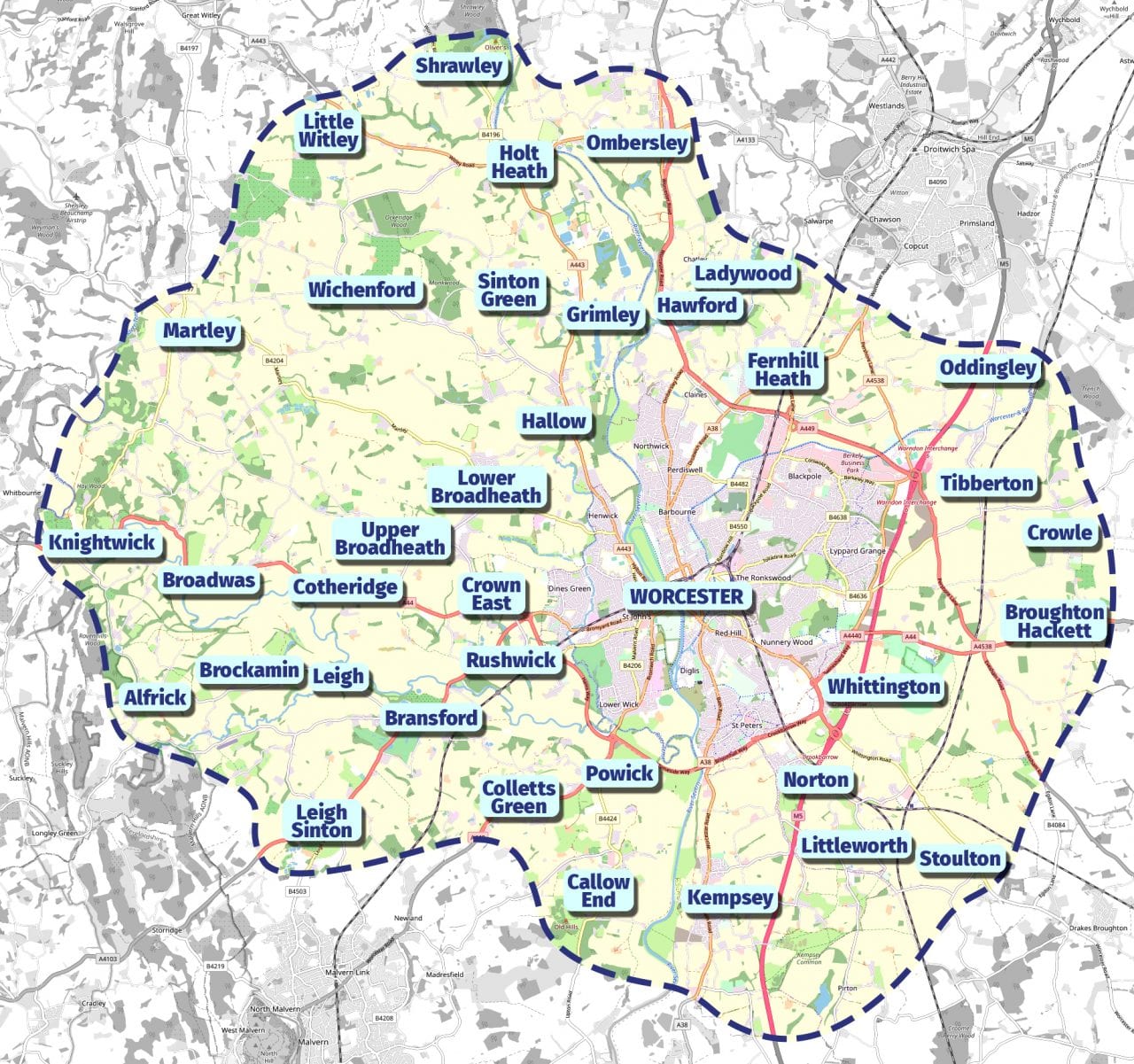 Where We Operate - Worcester Wheels